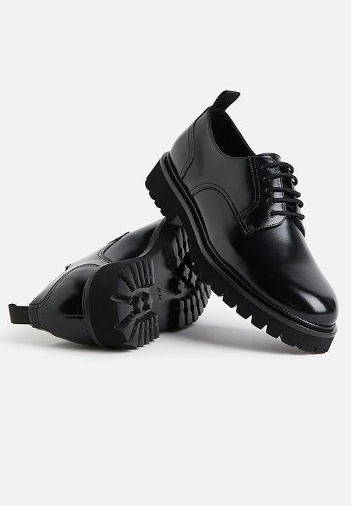 H&M - Chunky derby shoes - black