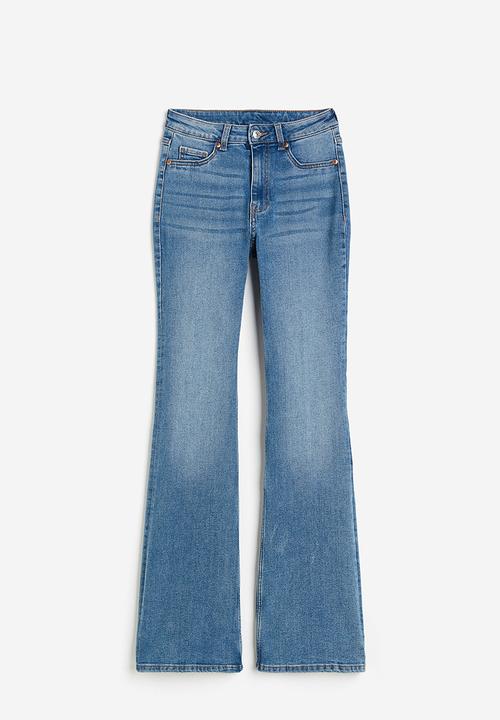 H&M - Flared high jeans - blue