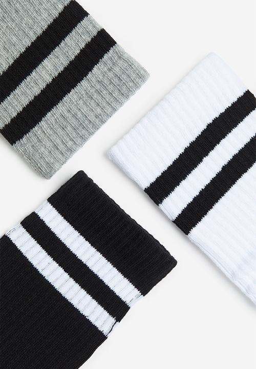 H&M - 5-pack ribbed socks - multi