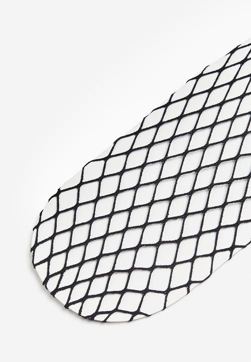 H&M - Fishnet tights - black