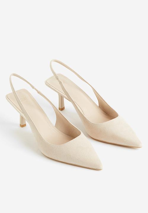 H&M - Slingbacks - light beige