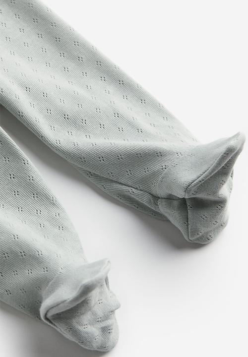 H&M - 2-piece cotton set - turquoise