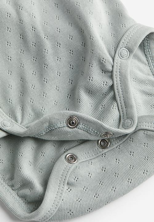 H&M - 2-piece cotton set - turquoise
