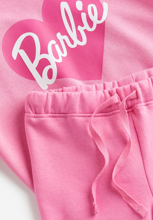 H&M - 2 piece printed sweatshirt set - pink multi