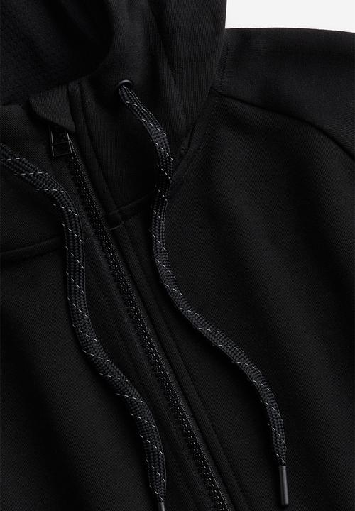 H&M - Drymove™ zip-through training tech hoodie - black