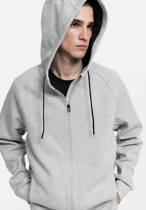 H&M - Drymove™ zip-through training tech hoodie - light grey marl