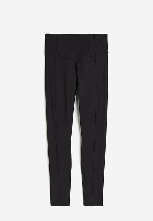 H&M - Drymove™ sports tights - black