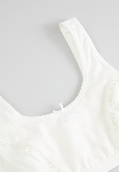 Pop Candy - Tween girls bra - white