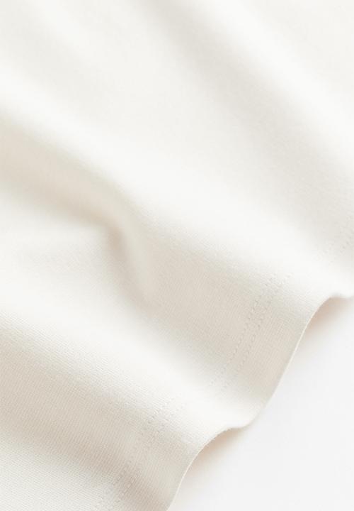 H&M - Knot-detail top - white