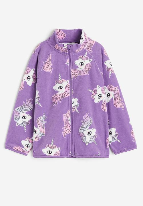 H&M - Fleece jacket - purple
