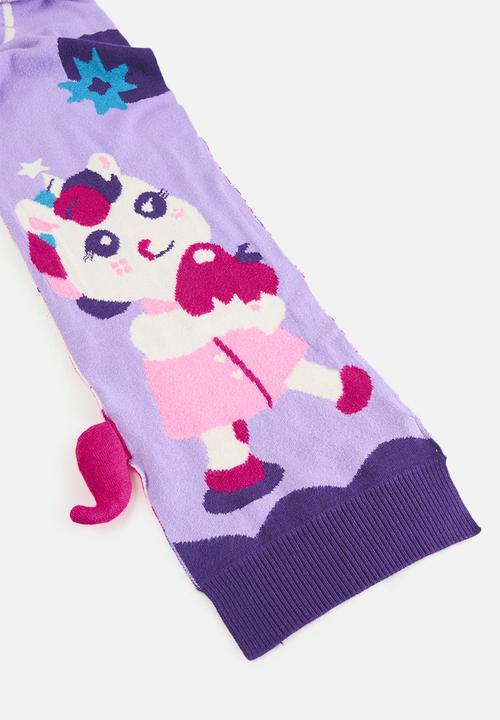 Pop Candy - Printed scarf - lilac