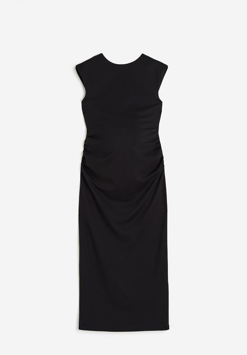 H&M - Mama jersey dress - black