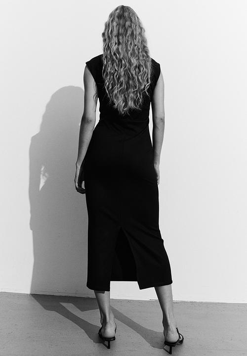 H&M - Mama jersey dress - black