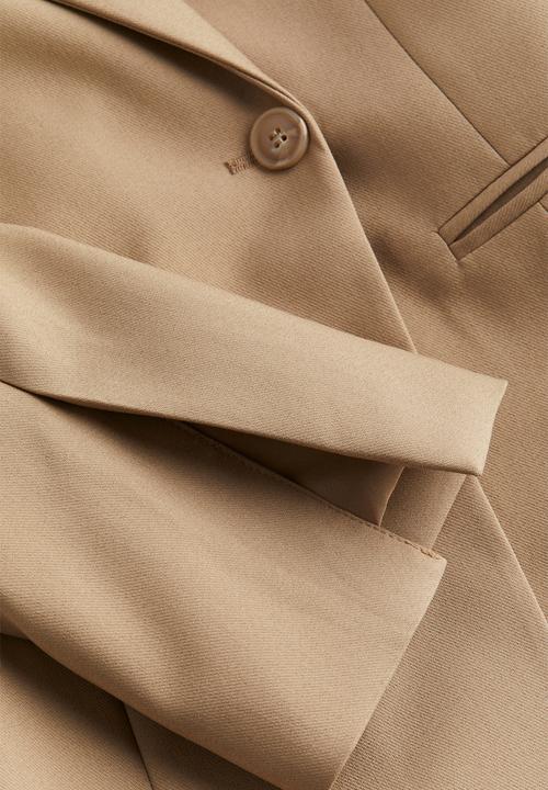 H&M - Double-breasted blazer - beige