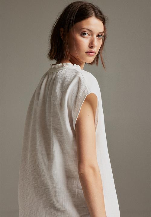 H&M - Muslin dress - white