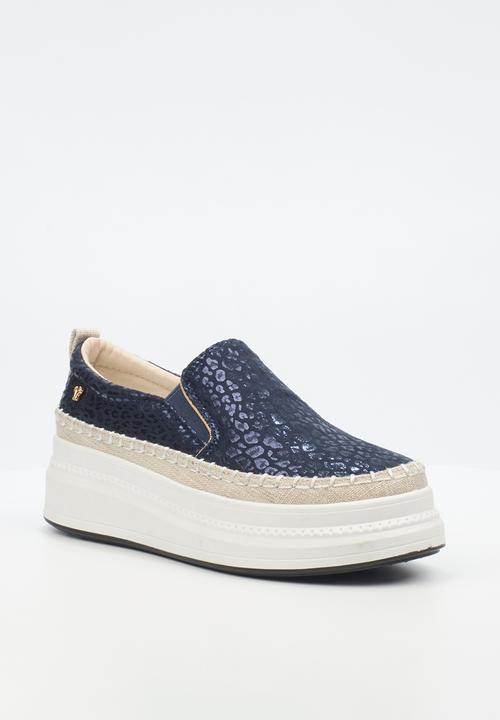 Butterfly Feet - Senhora 13 slip-on - navy