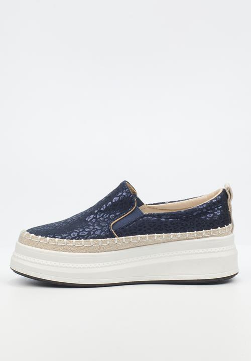 Butterfly Feet - Senhora 13 slip-on - navy