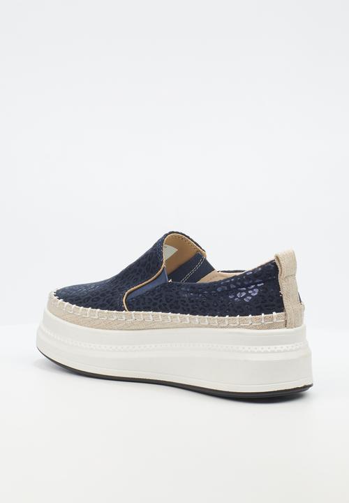 Butterfly Feet - Senhora 13 slip-on - navy