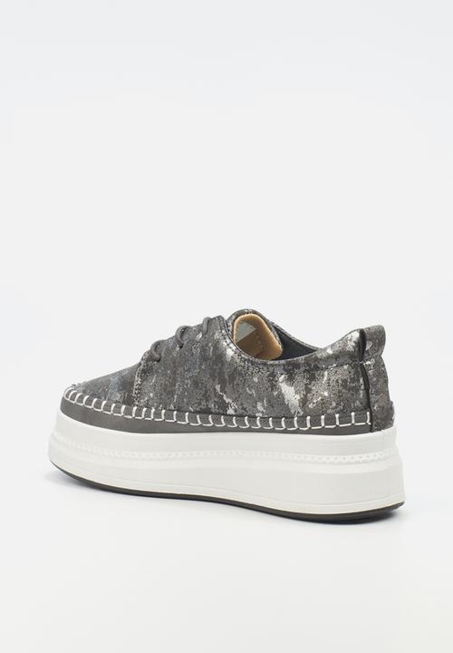 Butterfly Feet - Senhora 14 lace-up - pewter