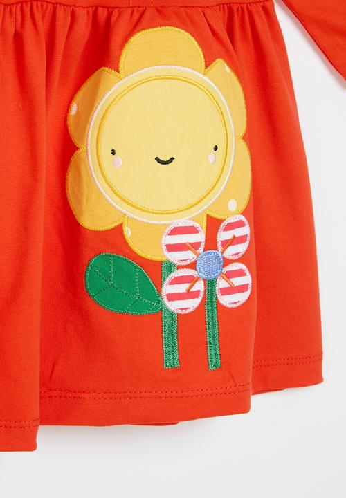 Pop Candy - Printed dress - orange