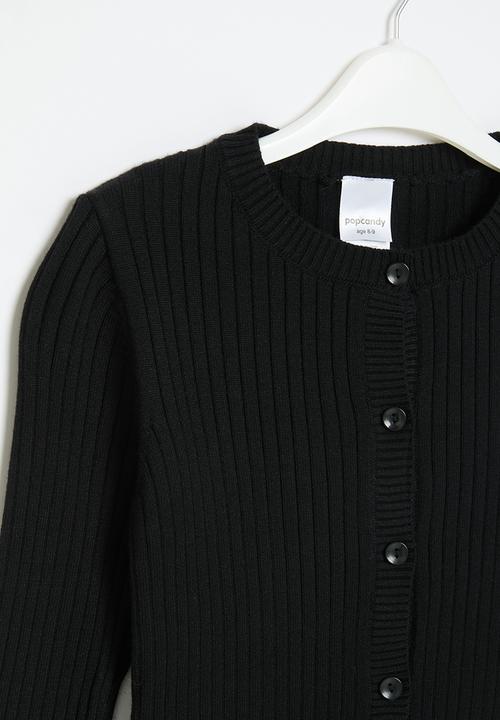 Pop Candy - Knitted cardigan - black