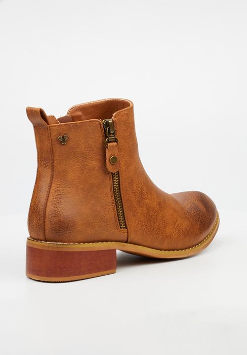 Butterfly Feet - Tyler 1 ankle boot - tan