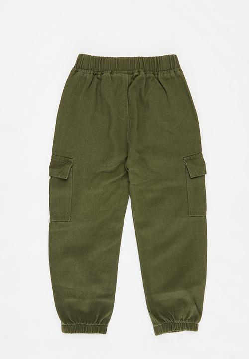 Pop Candy - Utility joggers - green