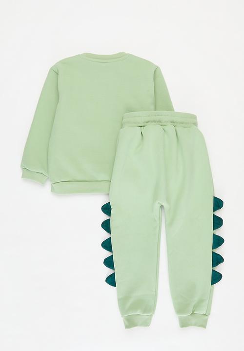 Pop Candy - Dino print set - green