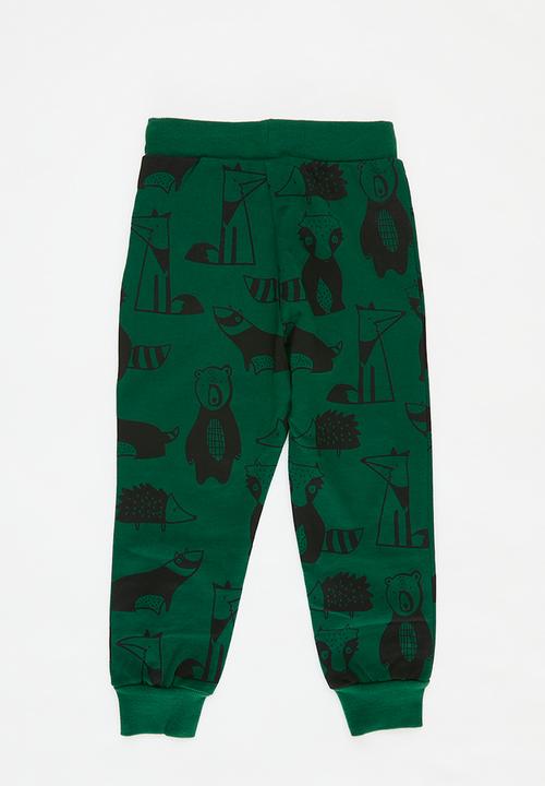 Pop Candy - Printed joggers - green