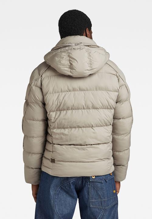 G-STAR - G- Whistler Pdd Hdd Jkt Unic matte lite r wr - elephant skin