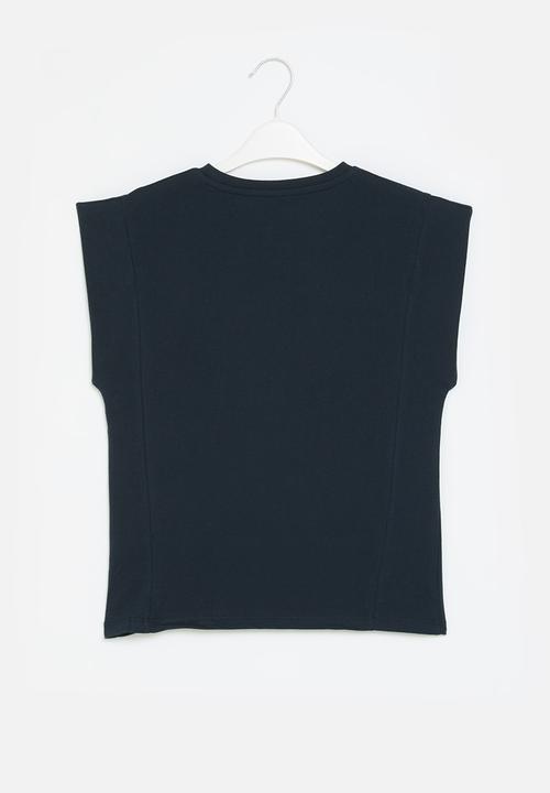 POLO - Girls jessica short sleeve tee - navy