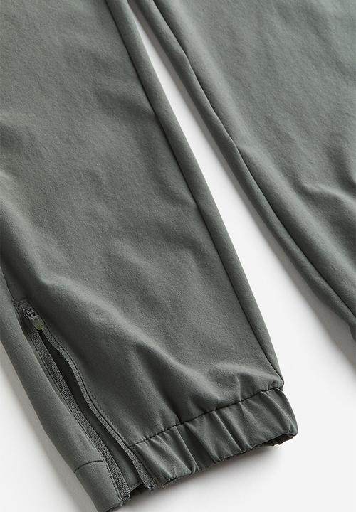 H&M - Drymove™ running trousers - dark khaki green