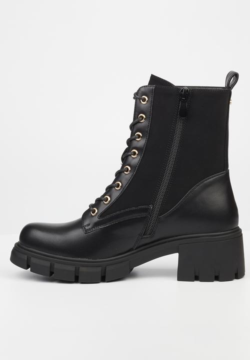 Miss Black - Odyssey 3 lace-up boot - black