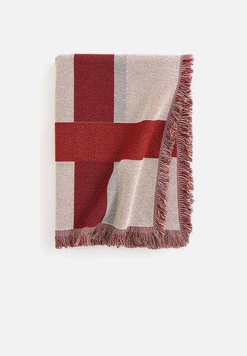 H&M - Blanket - red multi