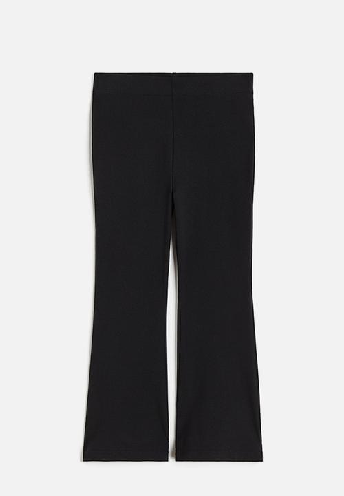 H&M - Flared leggings - black