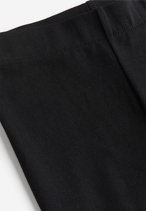 H&M - Flared leggings - black