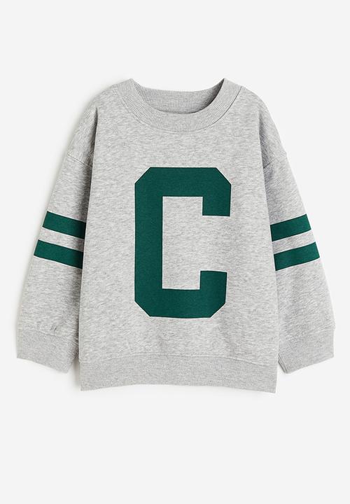 H&M - Oversized sweatshirt - grey multi