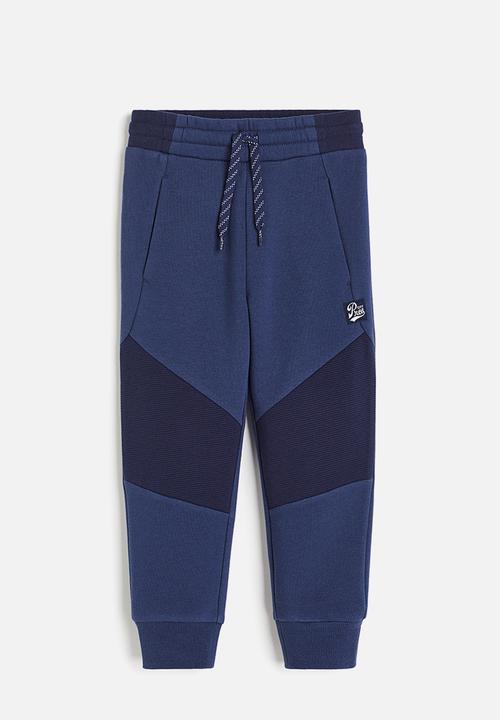 H&M - Reinforced-knee joggers - blue