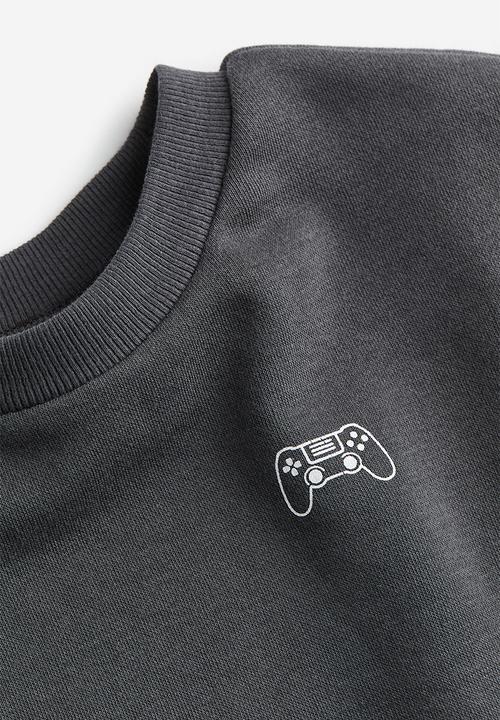 H&M - Sweatshirt - dark grey & game controller