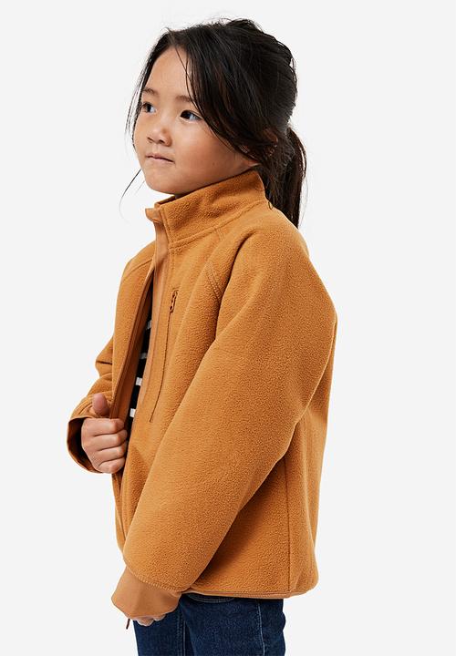 H&M - Thermolite® windproof fleece jacket - dark beige