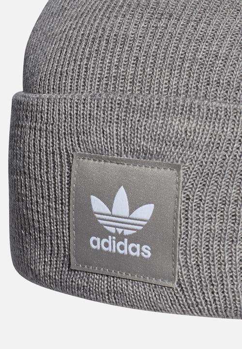 adidas Originals - Adidas adicolor cuff beanie - grey