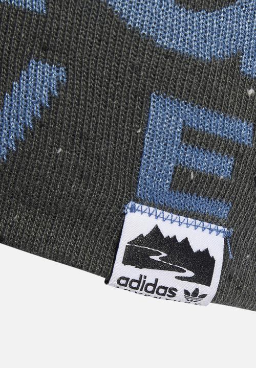 adidas Originals - Adidas adventure beanie - grey/blue