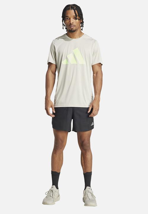 adidas Performance - Run it tee - mid-grey