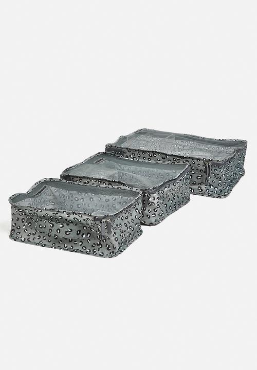 H&S - Jet setter packing cell set of 6 - grey