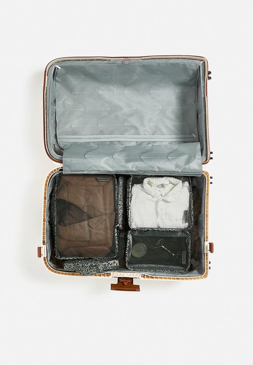 H&S - Jet setter packing cell set of 6 - grey