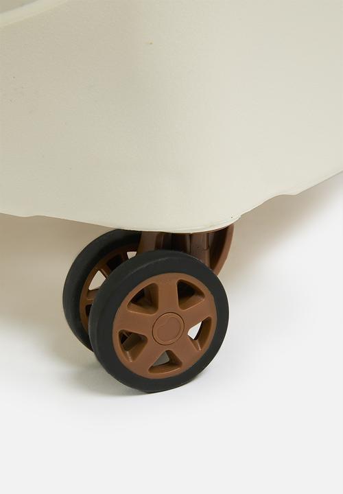 Delsey - Moncey 4 Wheel Trolley - Angora