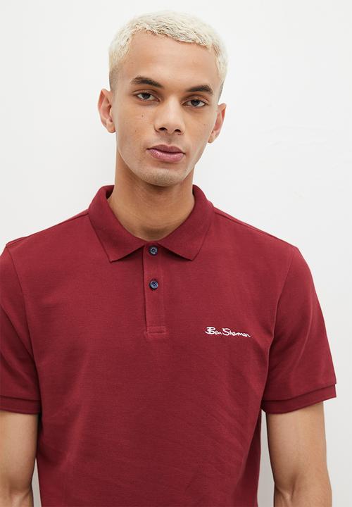 Ben Sherman - Ben Polo Short Sleeve - Berry
