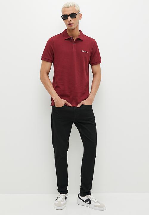 Ben Sherman - Ben Polo Short Sleeve - Berry