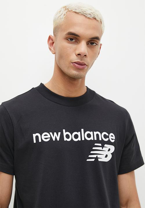 New Balance  - NB Classics Flying NB Tee - Black