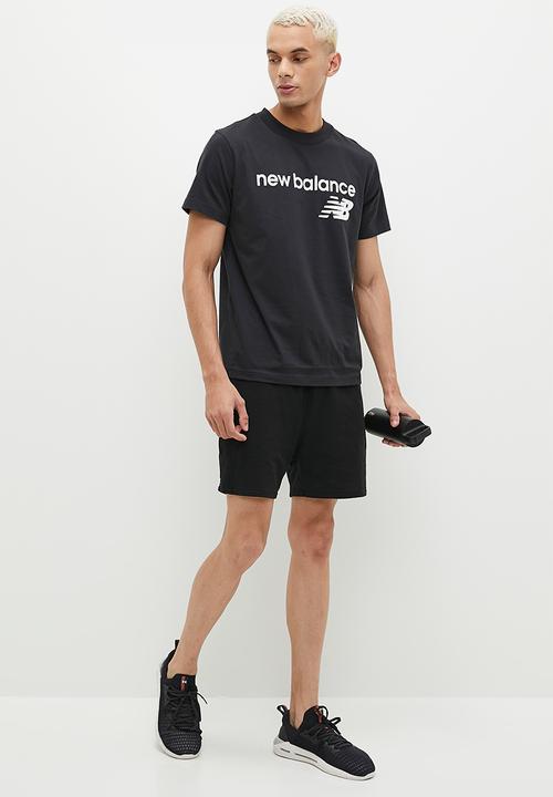 New Balance  - NB Classics Flying NB Tee - Black